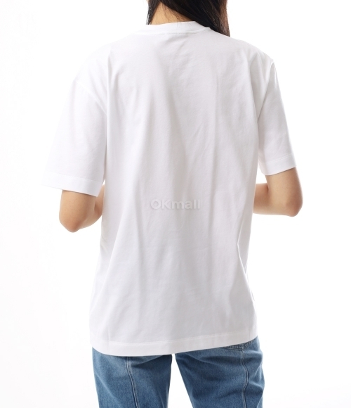 ALEXANDER MCQUEEN｜ (797820 QZAM6 0900) Printed cotton T-shirt | Emporium