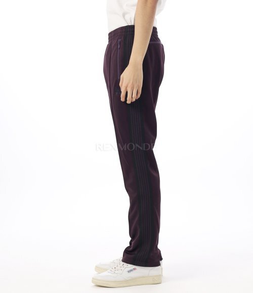 NEEDLES]Narrow Track Pant Poly Smooth - Dk.Purple (PU274) | 렉스몬드