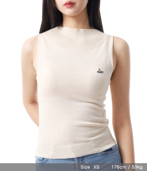 Vivienne Westwood｜SLEEVELESS (VALENTINA TOP (18030045 Y Vivienne Westwood]VALENTINA TOP (18030045 Y001V A408) | 오케이몰