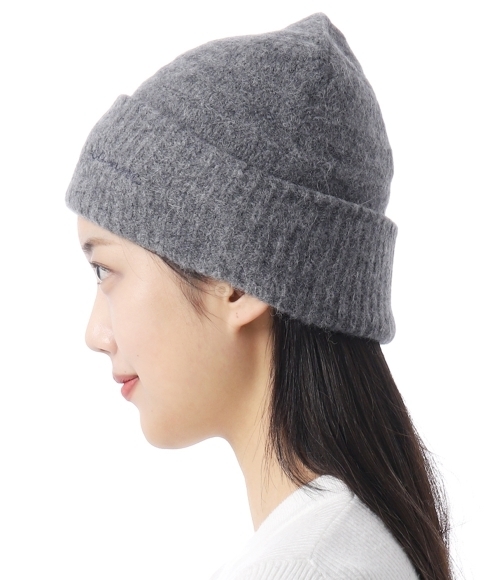 GANNI]GREY SOFT WOOL BEANIE (A6062 921) | 오케이몰