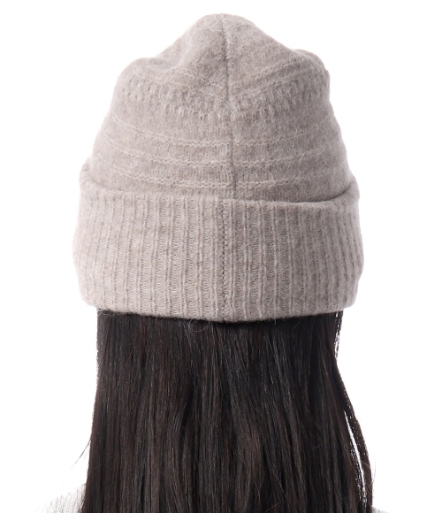 GANNI｜BEANIES (BROWN SOFT WOOL BEANIE (A6061 859)) GANNI Women's Soft Wool Beanie | $67.90 | Saint Bernard