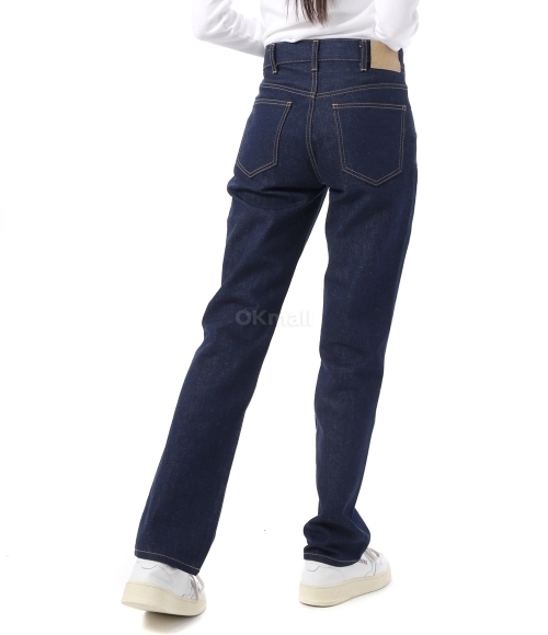 CELINE]FRANCOISE JEANS IN RAW WASH DENIM (2N48A224Z 07IN