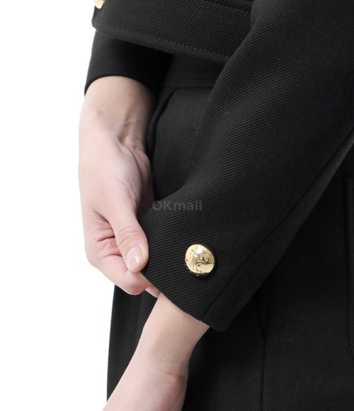 関税込 CELINE VERNEUIL JACKET IN DOUBLE FACED WOOL TRICOTINE Verneuil jacket in double faced wool tricotine - BLACK | CELINE