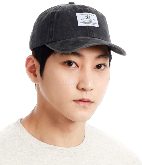 Alpha Industries｜ (BATTLEWASH CAP (UHB52500C1 BLACK)) Alpha Industries]BATTLEWASH CAP (UHB52500C1 BLACK) | 오케이몰