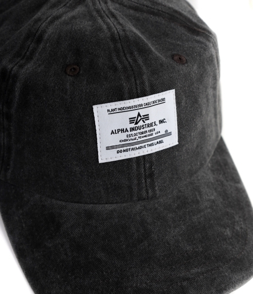 Alpha Industries｜ (BATTLEWASH CAP (UHB52500C1 BLACK)) Alpha Industries]BATTLEWASH CAP (UHB52500C1 BLACK) | 오케이몰