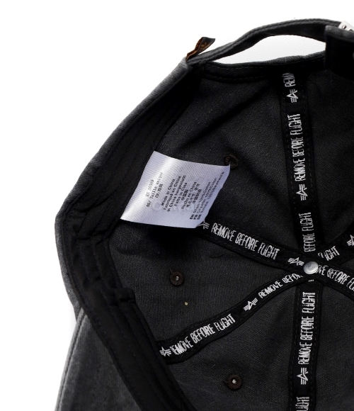 Alpha Industries｜ (BATTLEWASH CAP (UHB52500C1 BLACK)) Battlewash Cap - Black – Alpha Industries
