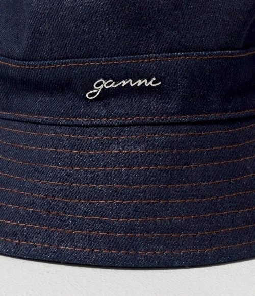 GANNI｜PEDORAS (DENIM BUCKET HAT (A6195 642)) GANNI]DENIM BUCKET HAT (A6195 642) | 오케이몰