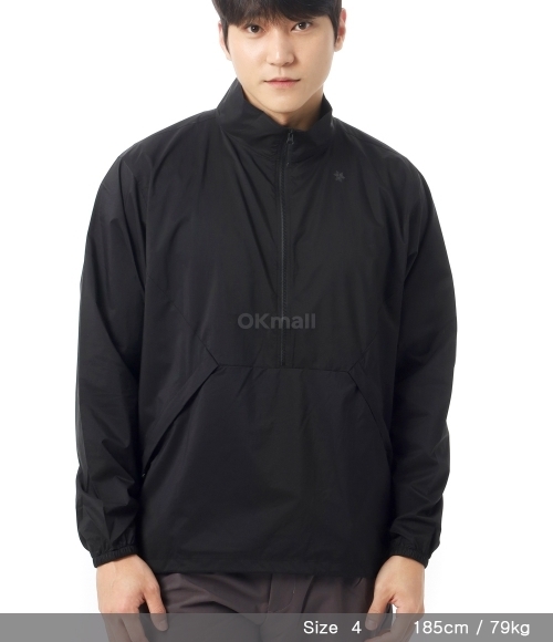 GOLDWIN]PERTEX EQUILIBRIUM Half Zip Jacket (GL14301-BK