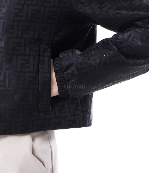 FENDI｜DOWN JACKETS (Giacca Jacquard FF (FAN172 AT85 F0 3489c2dcb5301668c20b67be594aa7