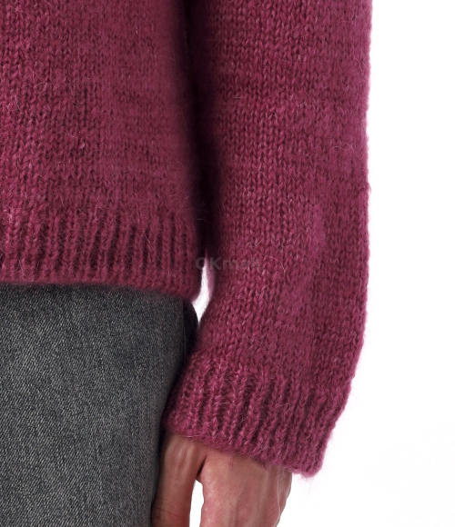 OUR LEGACY]Float Funnel Uncut Ruby Softest Mohair Silk (M4243FU