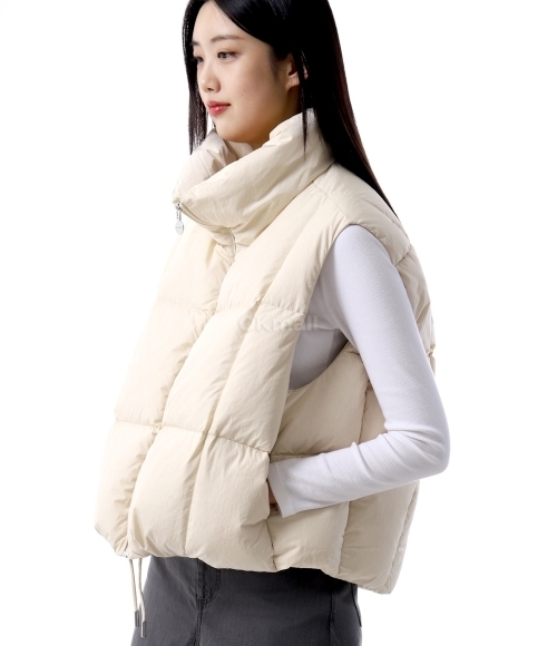 IENKI IENKI]ZIP VEST-ENNIO BEIGE | 오케이몰