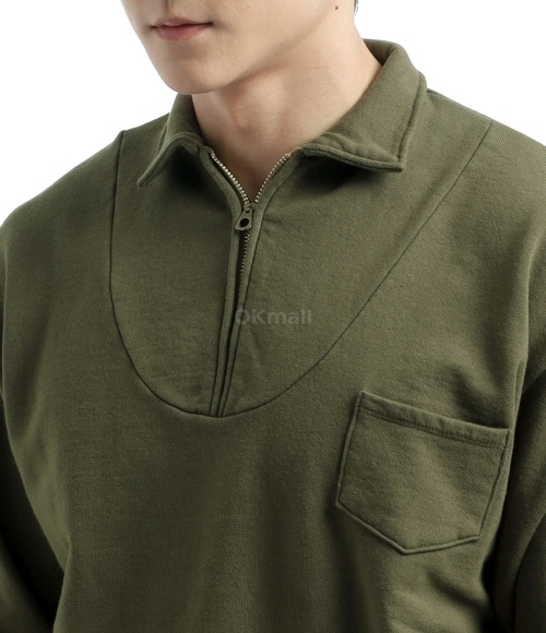 NIGEL CABOURN]ZIP UP SWEAT SHIRT (80490020002 191) | 오케이몰