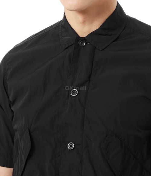 CP COMPANY]Chrome-R Short Sleeve Overshirt (18CMOS035A