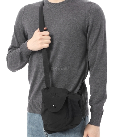 CP COMPANY]Plain Paper Touch Mini Bag (18CMAC176A 110188G