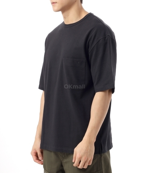 Lemaire｜ (BOXY SHORT SLEEVE T-SHIRT (TO1382 LJ1010 995) Jet Black Boxy Short Sleeve T-shirt | LEMAIRE