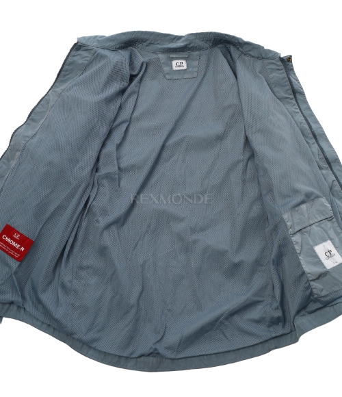 CP COMPANY]Chrome-R Full Zip Overshirt (18CMOS095A 005904G 872