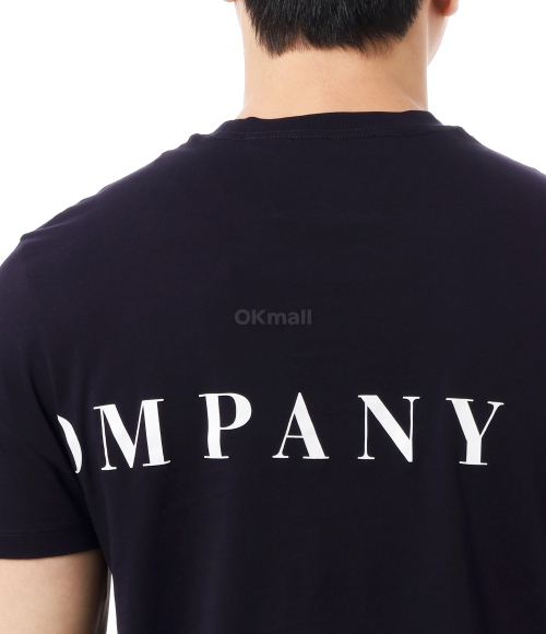 CP COMPANY]30/1 Jersey Front-Back Logo T-Shirt (18CMTS139A