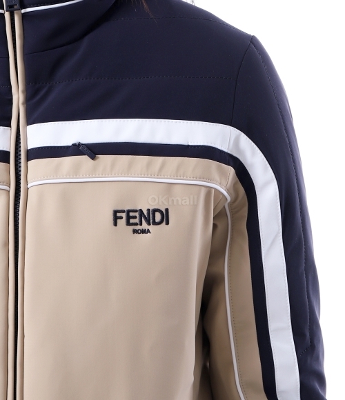 FENDI｜DOWN JACKETS (Tech Fabric ski jacket (FAN186 AT88 Down jacket Technical fabric Black | Fendi