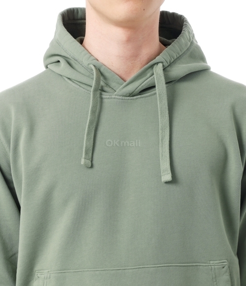 STONE ISLAND]6100045 Organic Cotton Fleece Hooded Sweatshirt