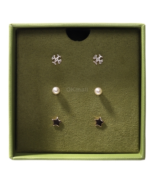 TORY BURCH｜ (KIRA STUD GIFT SET (164115-749)) kira-stud-earring-gift-set-