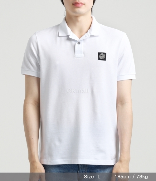 STONE ISLAND]22002SC Organic Cotton Elastane Pique T-Shirt