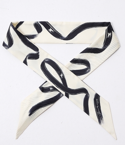 BURBERRY｜ (Skinny Ribon Silk Scarf (8103806)) BURBERRY]Skinny Ribon Silk Scarf (8103806) | 오케이몰
