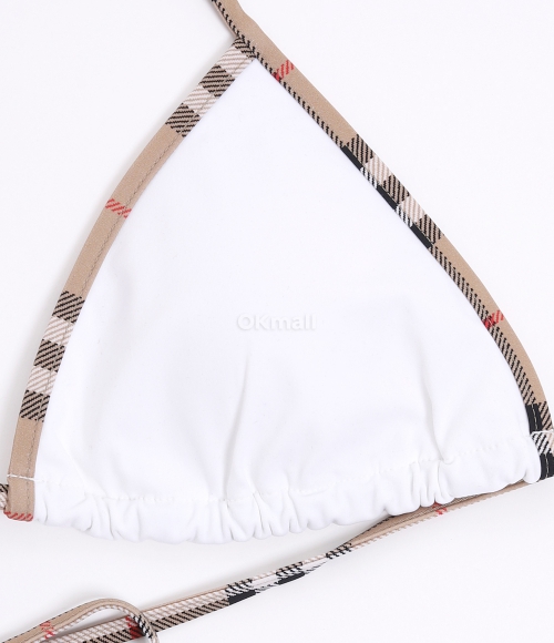 BURBERRY]Check Trim Bikini (8070464) | 오케이몰