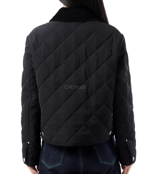 BURBERRY｜JACKETS (Lanford crop Quilted Jacket (8096025) Burberry Quilted Jacket - Black - Women | 8096025 | thebs.com