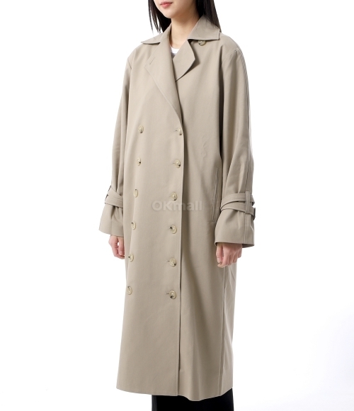 TOTEME｜COATS (Signature Trench Coat (243-WRO1112-FB0243 Signature trench khaki – TOTEME