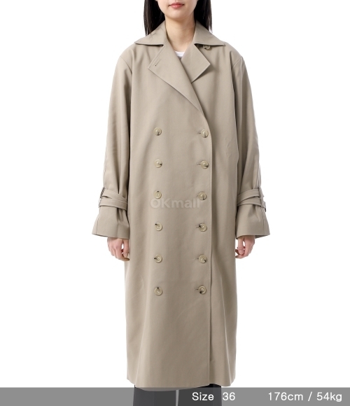 TOTEME]Signature Trench Coat (243-WRO1112-FB0243 156) | 오케이몰