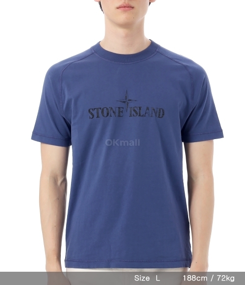 (ストーンアイランド) ロゴTシャツ 2100020 S0081 V0028 STONE ISLAND ストーンアイランド メンズクルーネックTシャツ