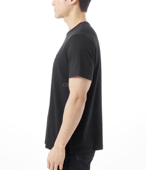 PARAJUMPERS｜ (PATCH TEE (25SS-PMTSEY29-541)) Parajumpers Patch T Shirt Black | Mainline Menswear Canada
