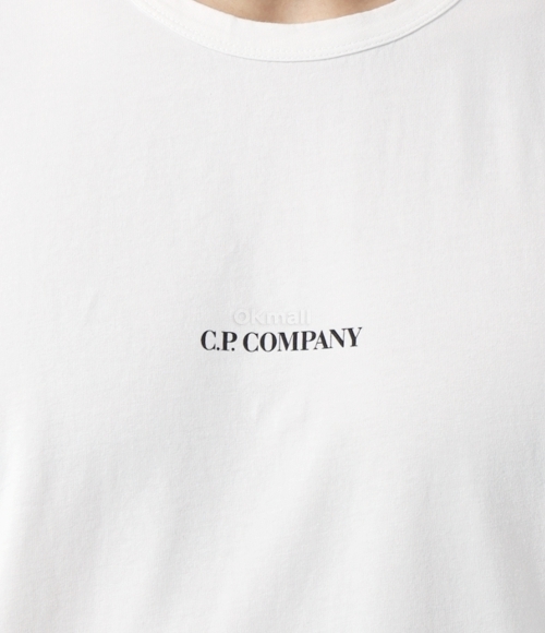 CP COMPANY]24/1 JERSEY LOGO T-SHIRT (18CMTS085A 005431G 103