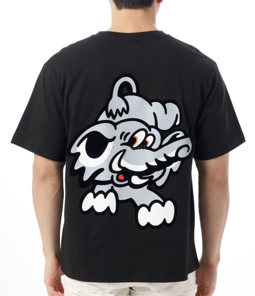 KENZO]KENZO BY VERDY 코튼 오버사이즈 티셔츠 (FF5 5TS499 4SG 99J