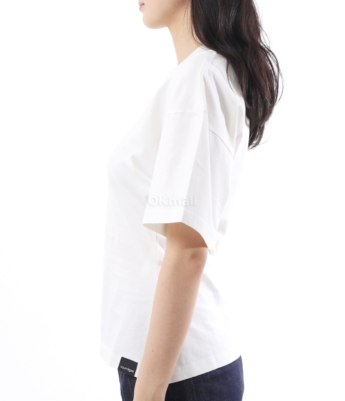 Courreges]FITTED T-SHIRT (125JTS168JS0107 0001) | 오케이몰