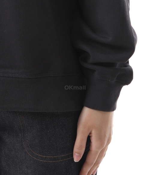 GANNI]BLACK ISOLI CHERRIES OVERSIZED HOODIE (T4285 252