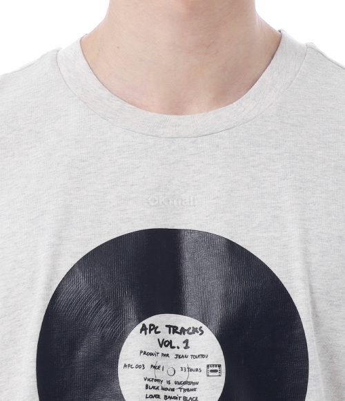A.P.C]Vinyl T-Shirt (COBQX M26484 PAA) | 오케이몰