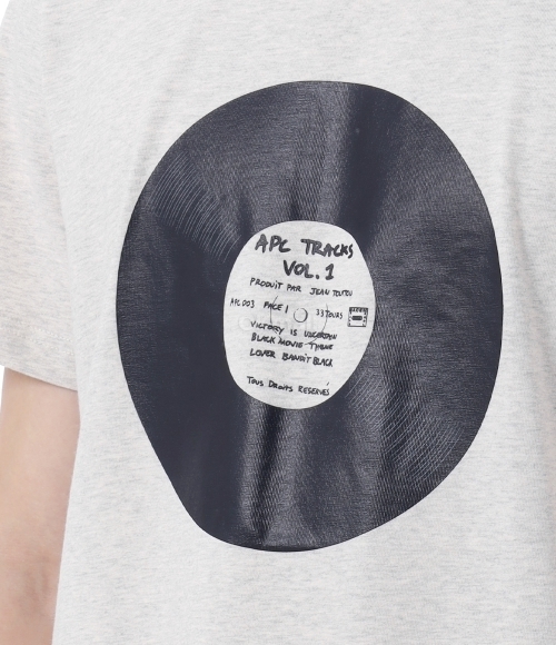 A.P.C]Vinyl T-Shirt (COBQX M26484 PAA) | 오케이몰
