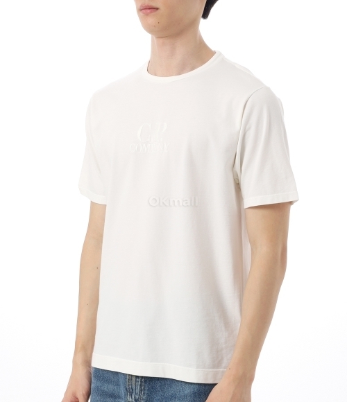 CP COMPANY]Tacting Piquet Embroidery T-Shirt (18CMTS133A