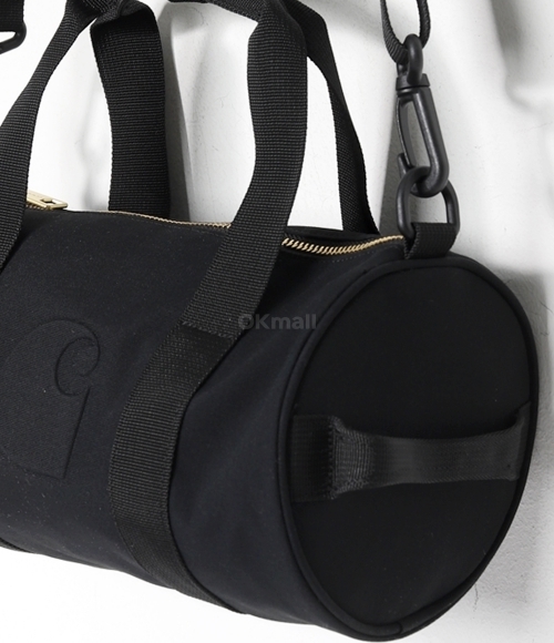 CARHARTT WIP｜ (Clarton Duffle Bag (I034630 89XX)) Carhartt WIP Clarton Unisex Duffle Bag Black I034630-89XX