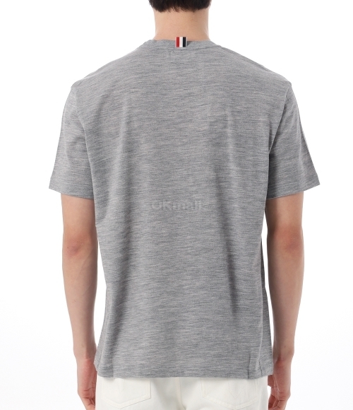 Thom Browne]울 저지 4바 반팔 티셔츠 (MJS219A J0084 055