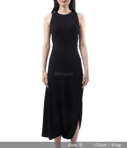 Lemaire｜DRESSES (Twisted Hem Dress (DR1106 LJ1034 999)) LEMAIRE-TWISTED HEM DRESS-DR1106 LJ1034 BK999 – Dope