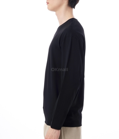 Lemaire｜ (LS RELAXED TEE (TO1375 LJ1018 999)) Lemaire LS Relaxed Tee Black – Neighbour
