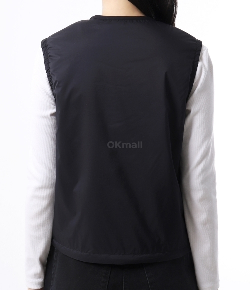 DANTON]INSULATION COLLARLESS VEST (DTA0634-SNT-BLACK) | 오케이몰
