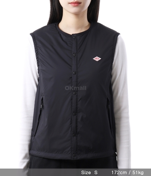 DANTON｜VESTS (INSULATION COLLARLESS VEST (DTA0634-SNT-T MEN'S INSULATION COLLARLESS VEST｜VEST｜DANTON(ダントン