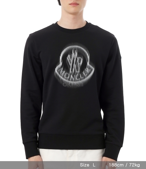 MONCLER]블러 로고 스웨트셔츠 (8G00007 809KR 999) | 오케이몰