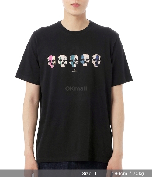 Paul Smith｜ (M2R 011R PP5129 79) Paul Smith Zebra Logo T-Shirt - Black - M2R-011R 79