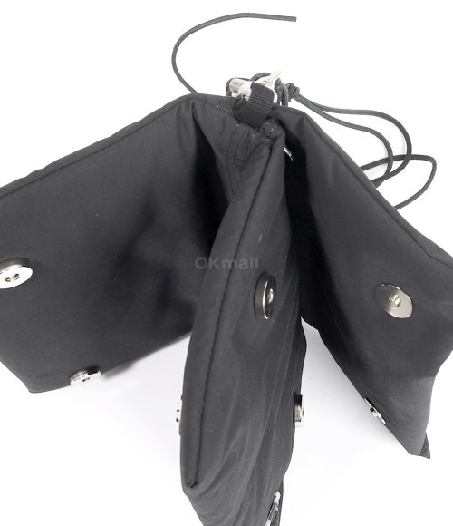OUR LEGACY｜ (NECESSITY BAG Static Black Papyrus Poly (A Our Legacy - Necessity Bag Static Black Papyrus Poly
