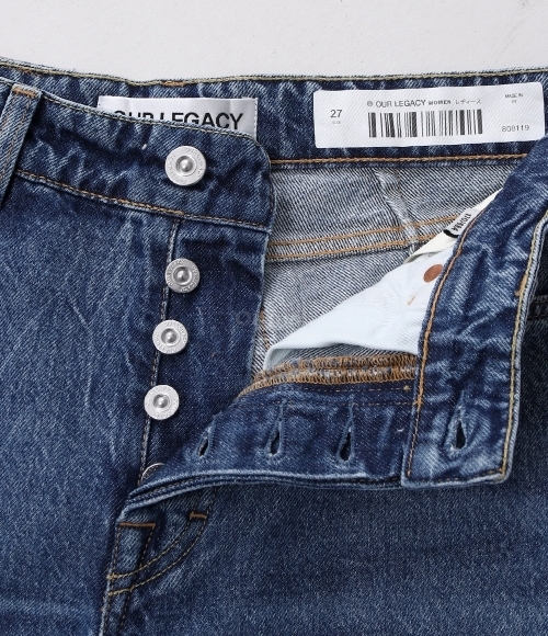 (アワーレガシー) OUR LEGACY TREBLE CUT デニムパンツ W2255TCD Our Legacy - Treble Cut Deadline Wash