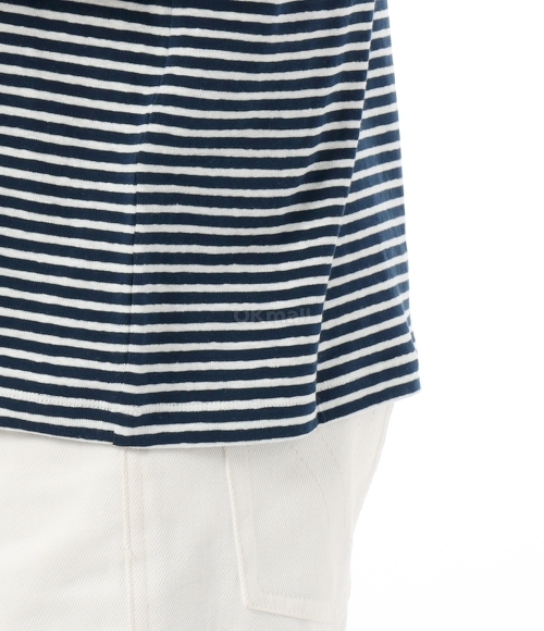 VALENTINO｜ (6V0MG16S APY RGY / 6V3MG16S APY RGY) VALENTINO]쉐 발렌티노 코튼 리넨 저지 반팔 티셔츠 (6V0MG16S